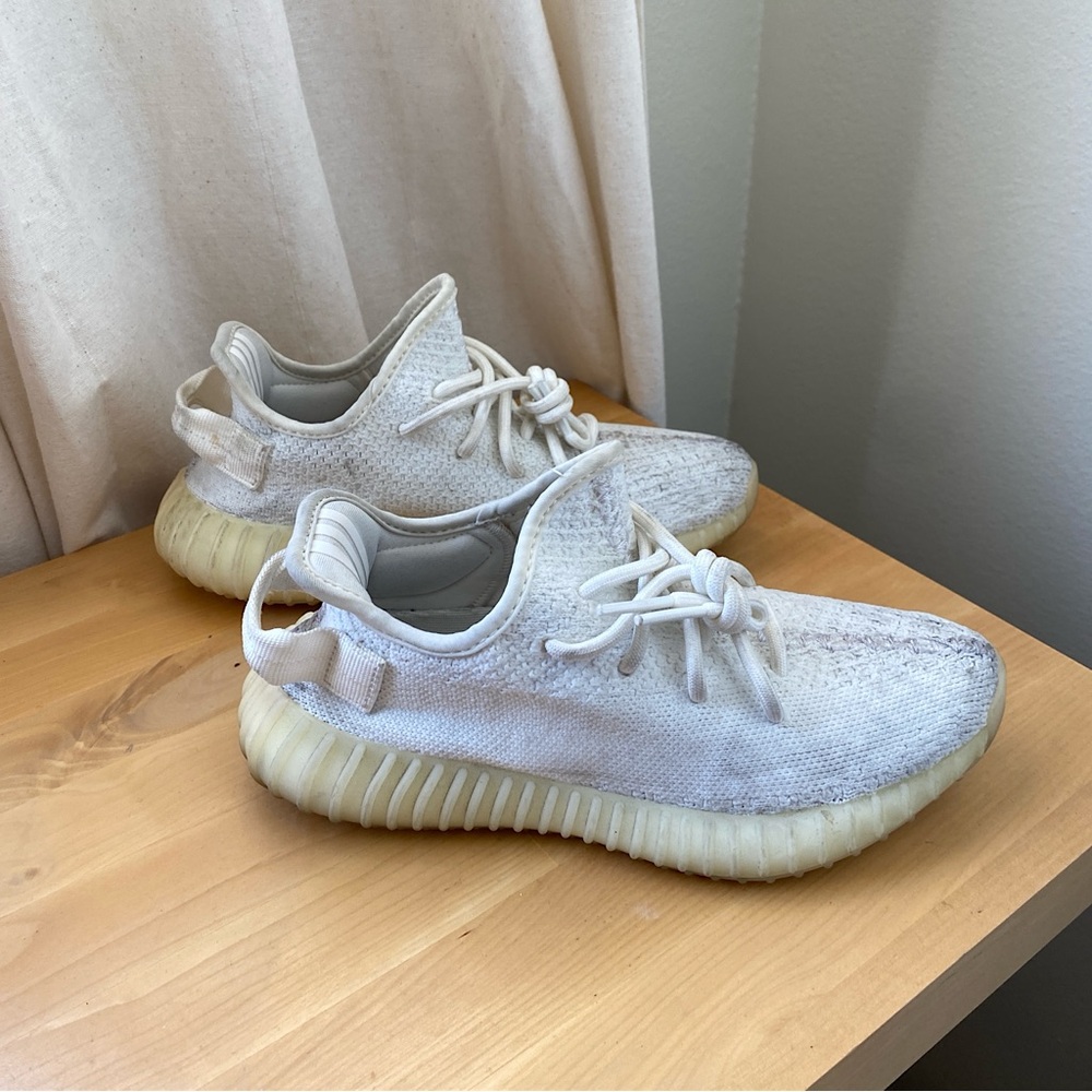 Adidas Yeezy Boost 350 V2 'Cream White / Triple White' CP9366 2017 Size 4M/5W